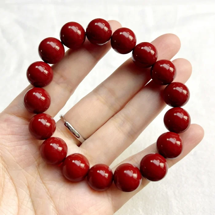 alt="big cinnabar bracelet"