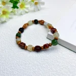 alt="colour jade bracelet view"