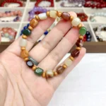 alt="colour jade bracelet photo"