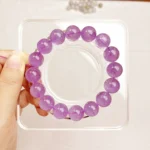 alt="pure purple crystal bracelet"